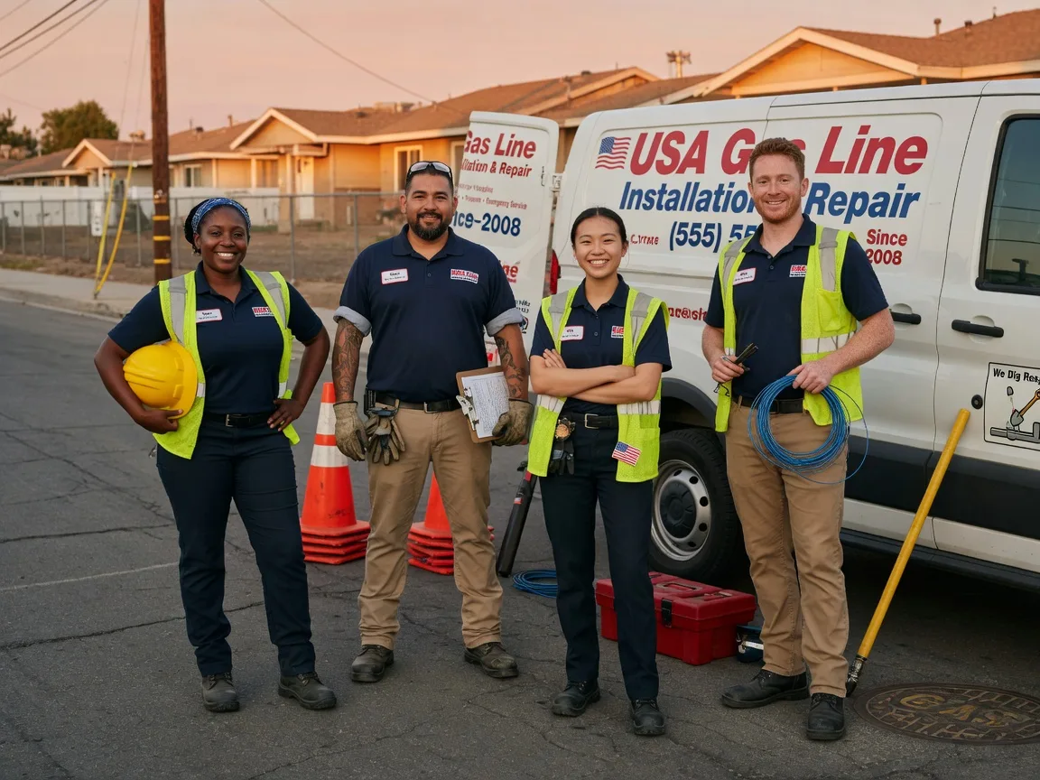 Gas Line Installation company in Milford, ME